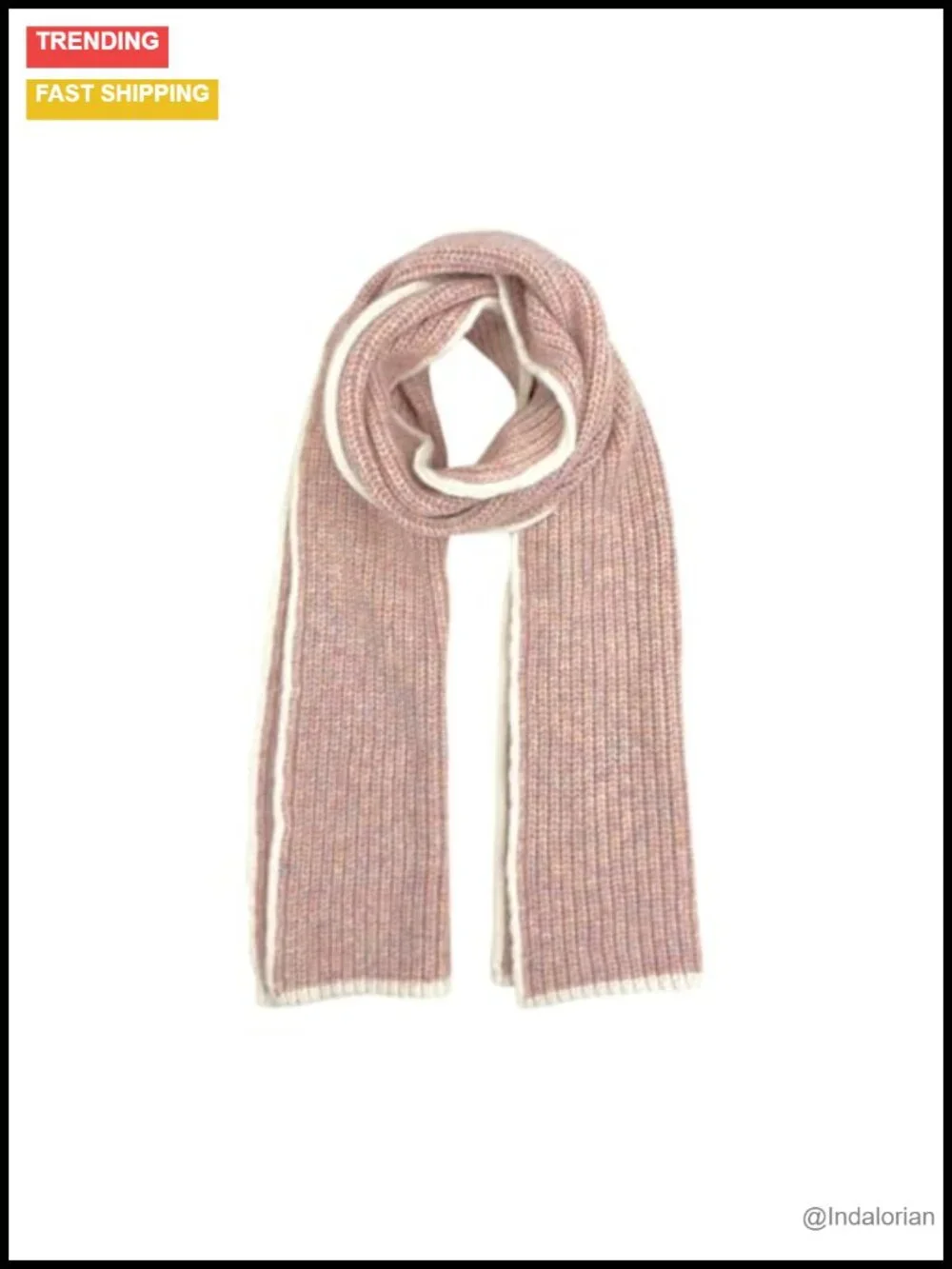 Cable Knit Scarf, Humble Hilo - Soft Cozy Recycled Fabric